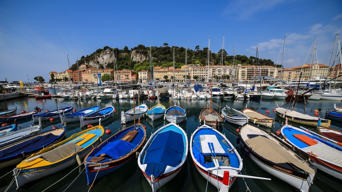 Frankreich-Cote-d'Azur-Boote