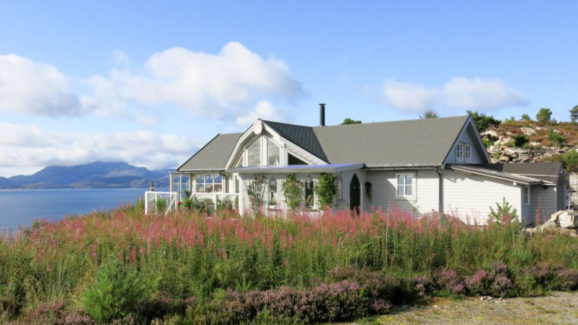 Norwegen-Ferienhaus-Seeblick
