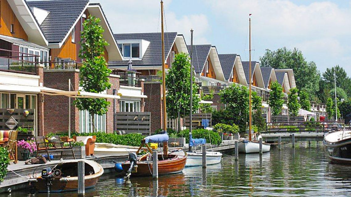Holland-Grachten-Ferienhäuser