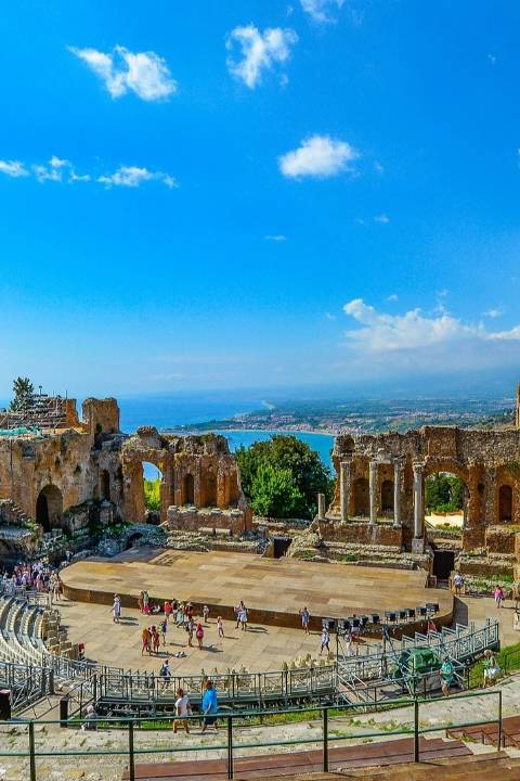 Sizilien-Taormina-Theater