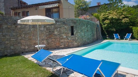 Chianti-Ferienhaus-Pool